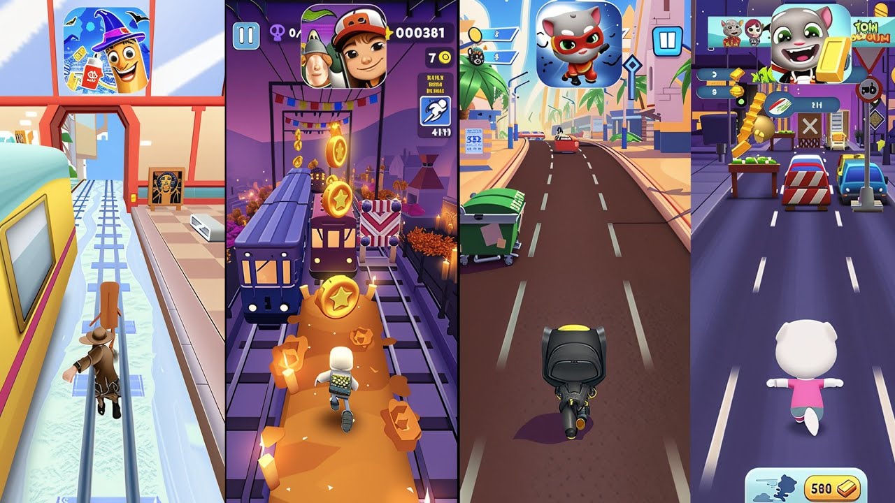 Brainrot Runner 🆚 Subway Surfers 🆚 Talking Tom Gold Run 🆚 Talking Tom Hero Dash NEW UPDATE 2025 