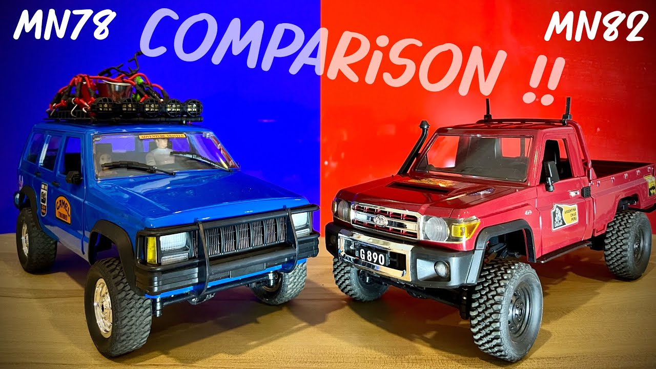 MN82 Vs MN78 | RC Car Comparison