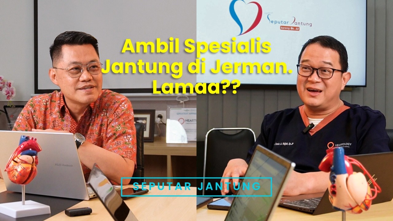 Ambil Spesialis Jantung di Jerman. Cerita dr.Denio A Ridjab,SpJP(K)