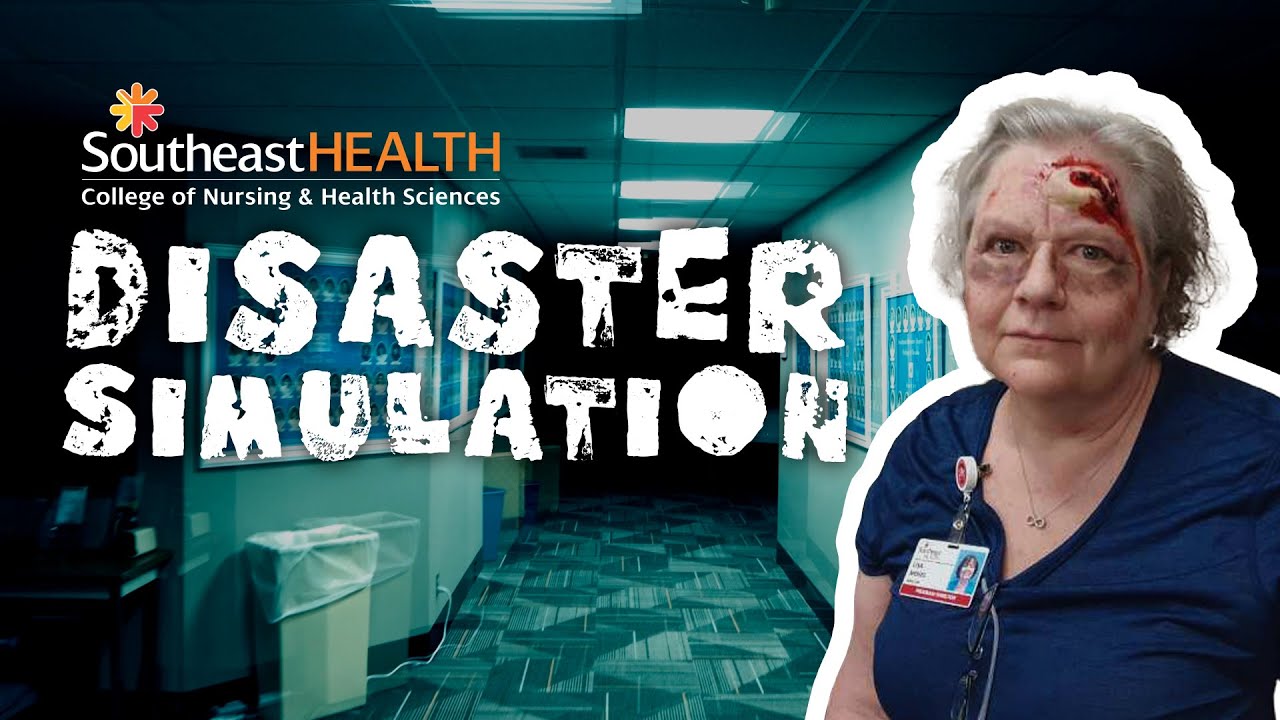 Nursing Students Experience Disaster Simulation!