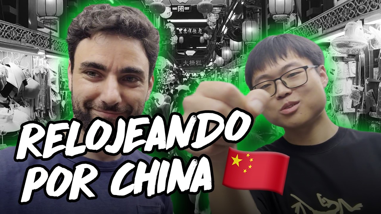 &iexcl;As&iacute; es una feria libre de relojes en China! 🇨🇳 &iquest;Ser&aacute; barato?