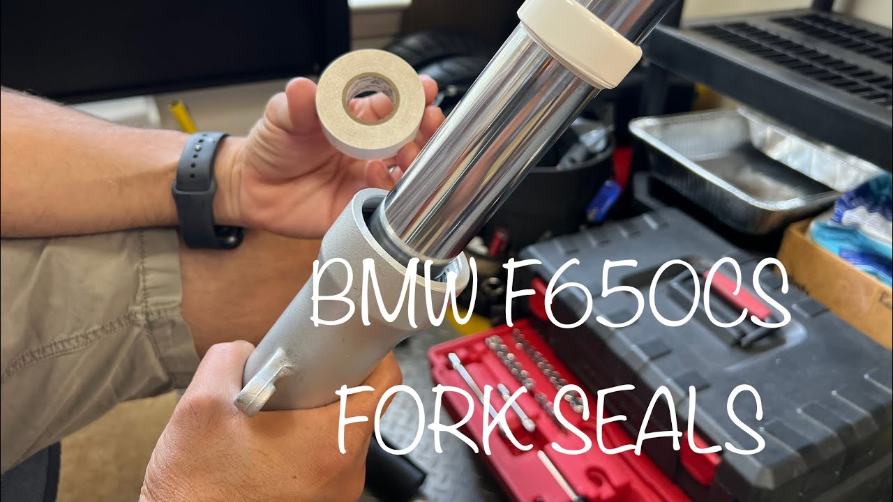 2003 BMW F650CS Fork seal replacement