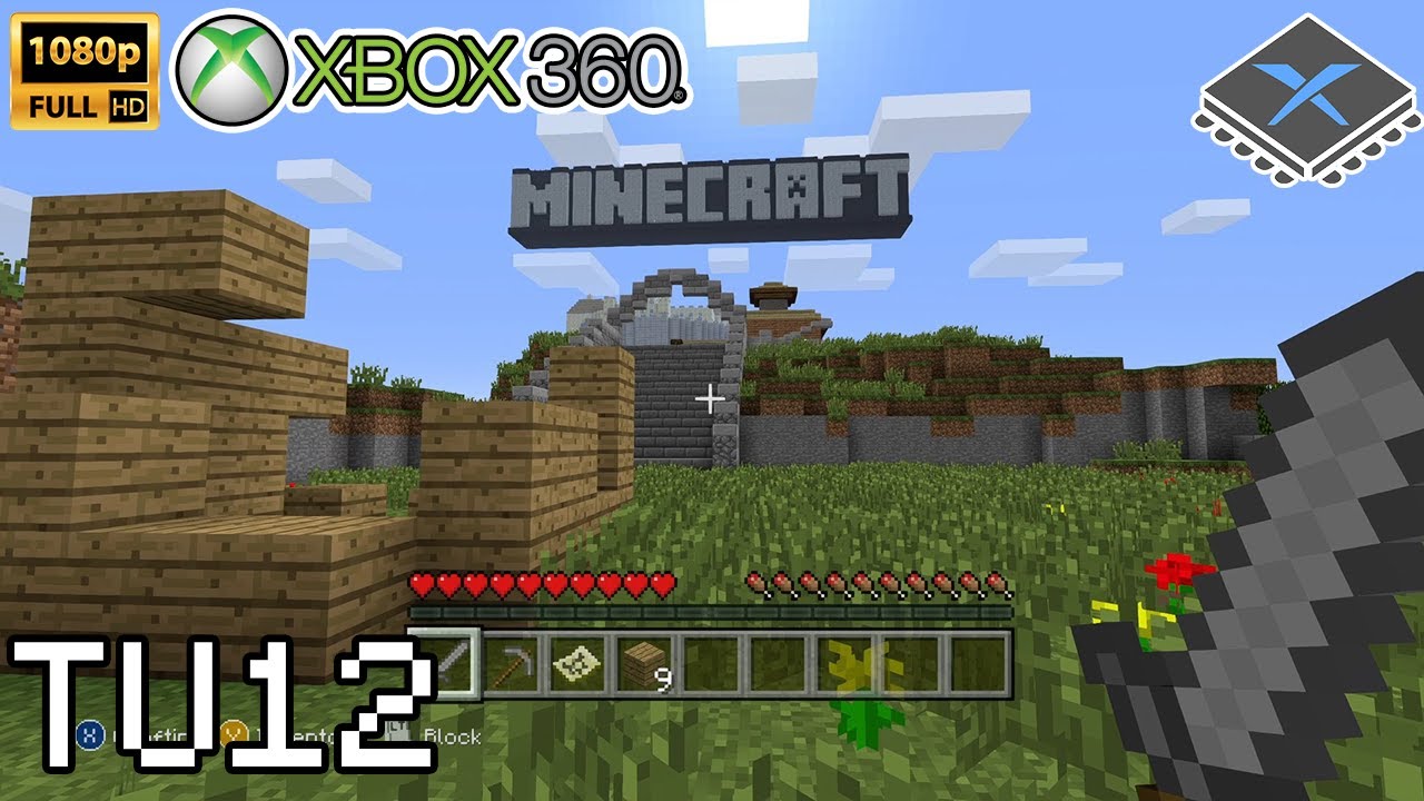 Minecraft Xbox 360 (TU12) HD Gameplay (Xenia)