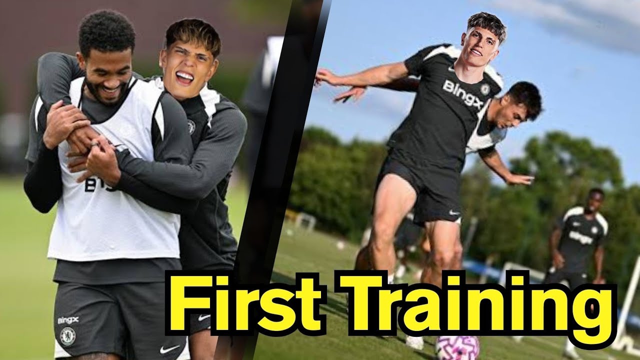NO REST! Alejandro Garnacho  STRAIGHT To First Training At Chelsea With Reece James And Enzo