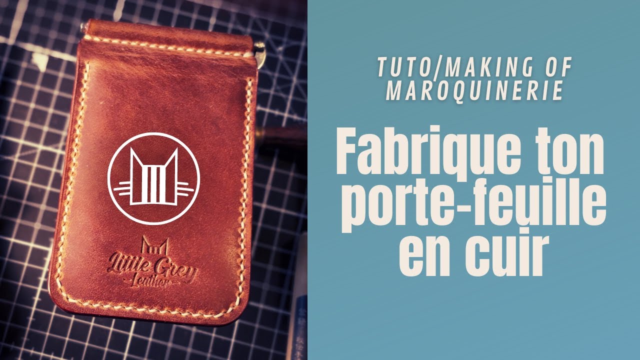 Comment fabriquer un porte-feuille en cuir