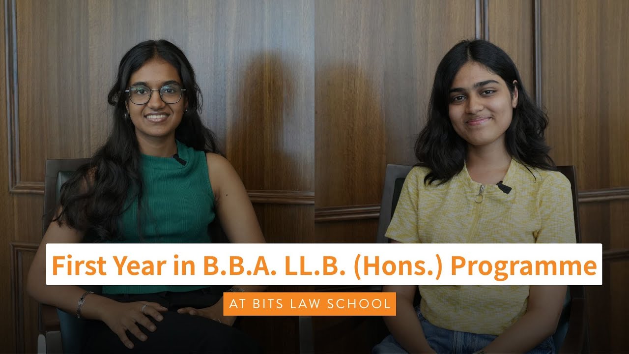 First Year in B.B.A. LL.B. (Hons.) Programme at BITS Law School