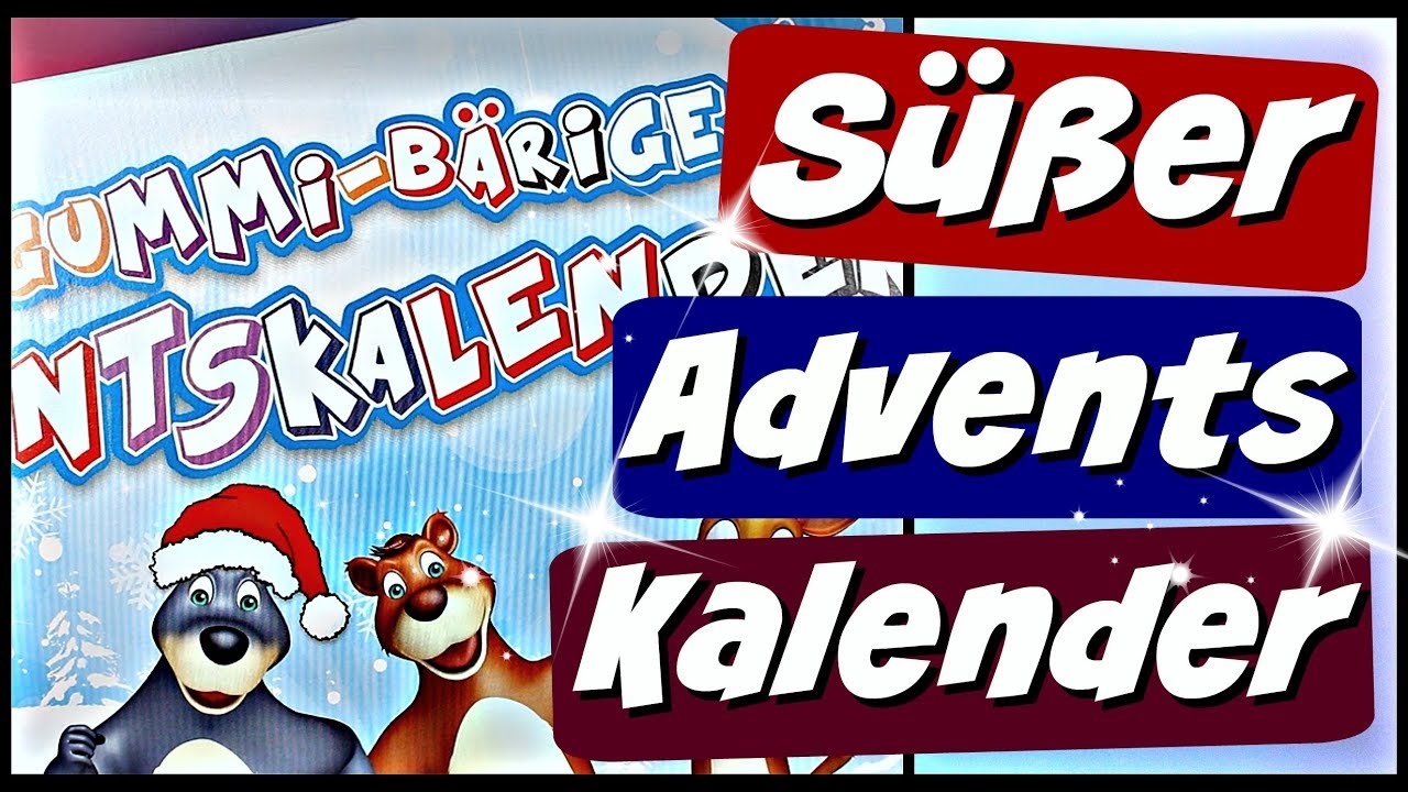 Adventskalender unboxing mit Freund - Der Gummi-B&auml;rige Adventskalender - 9999 Dinge