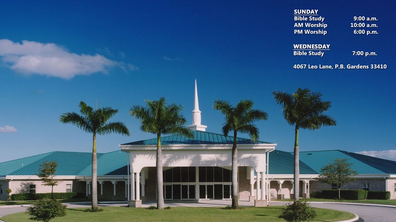 Palm Beach Lakes church of Christ Live Stream