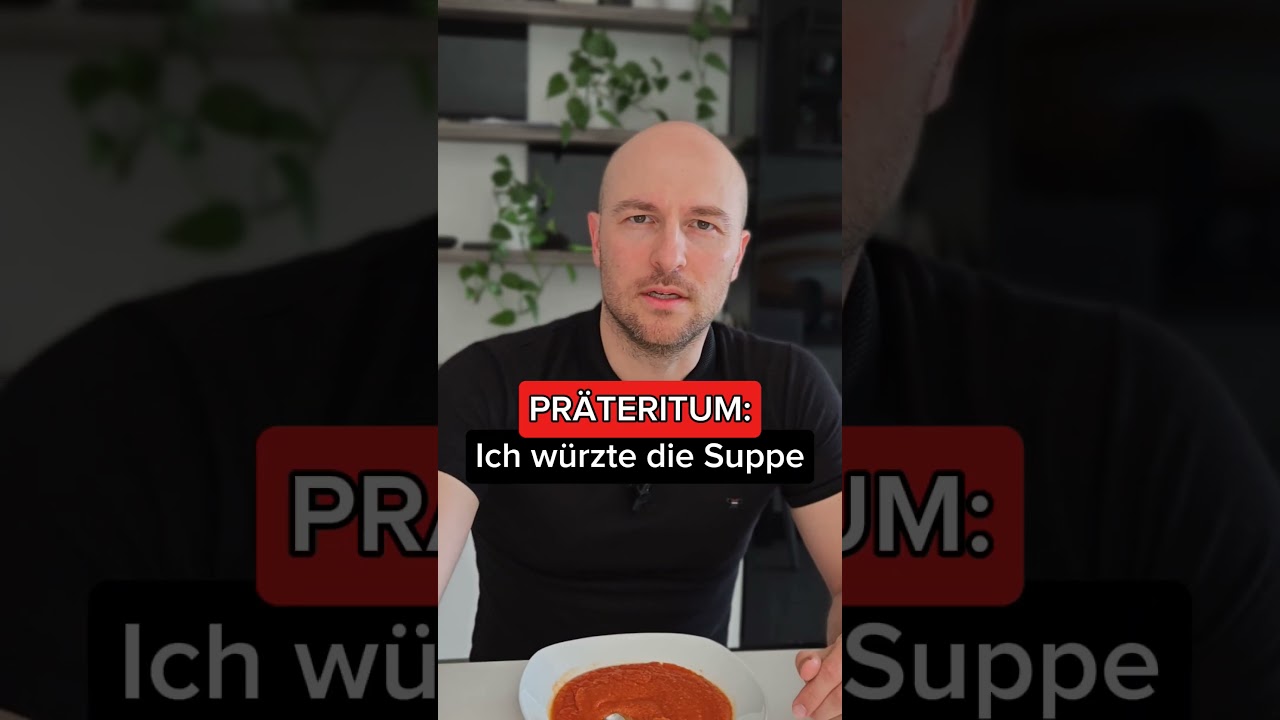 würzen Konjugation Zeitformen deutsche Grammatik 
