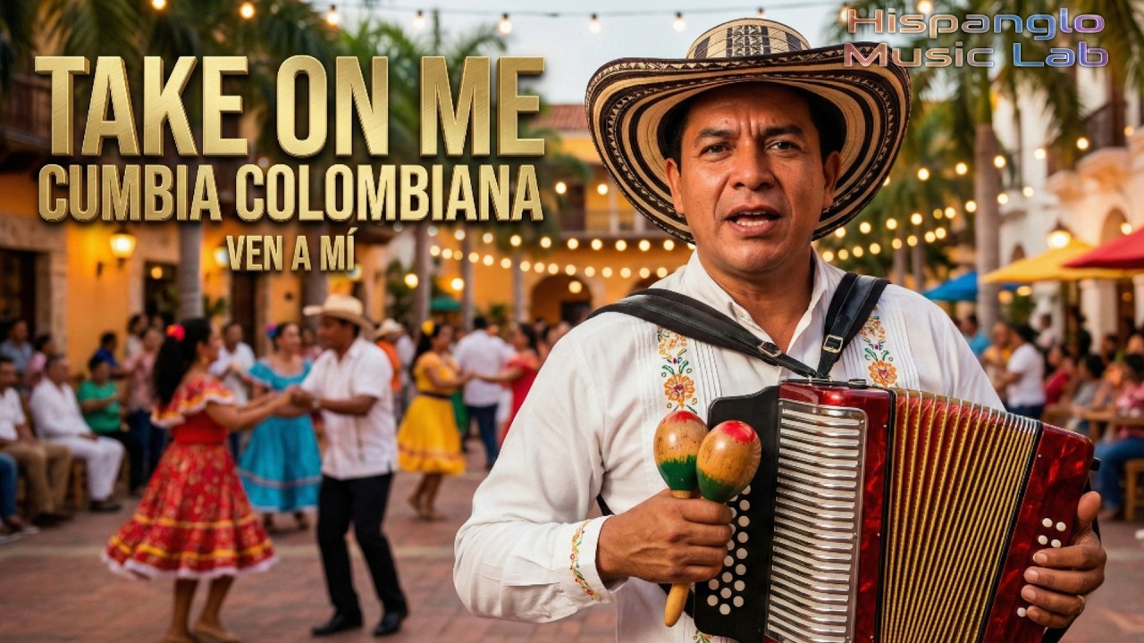 Si Take On Me fuese Cumbia/Vallenato Colombiano - a-ha [HISPANGLO MUSICLAB]