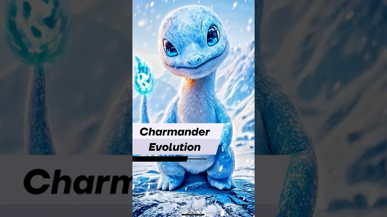 Incredible Pok&eacute;mon evolution: Alolan Charmander #shorts #hybrid