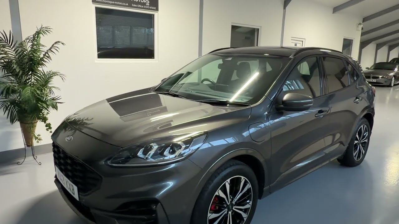Ford 2.5 Kuga ST-Line X 5 Door 2.5L Duratec 225PS PHEV FWD CVT Automatic - Montague Motors Limited