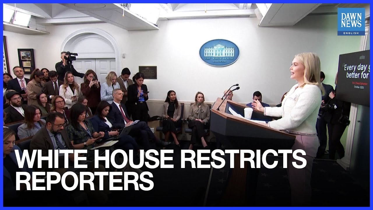 White House Restricts Reporters&rsquo; Access To Press Office | Dawn News English