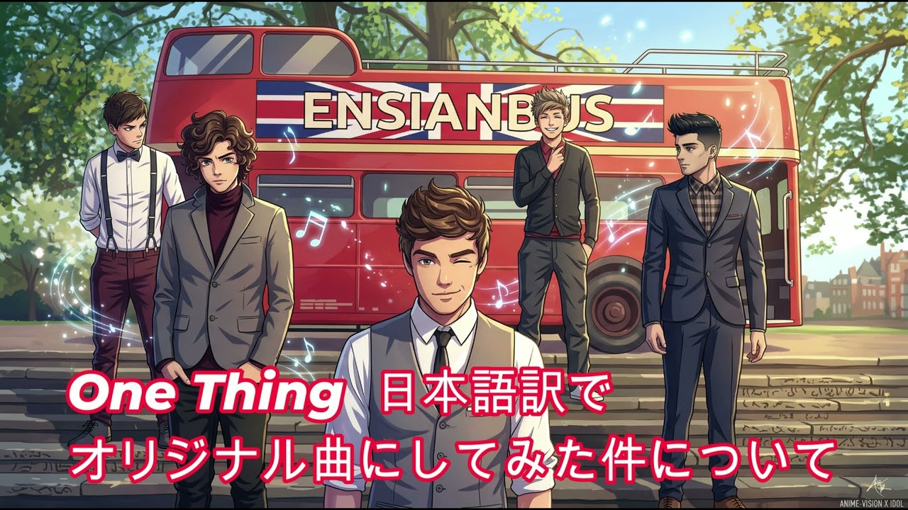 One Thing 日本語訳を参考にオリジナル曲にしてみた