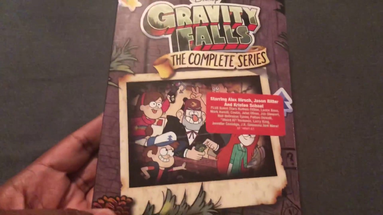 Gravity Falls: The Complete Series dvd unboxing