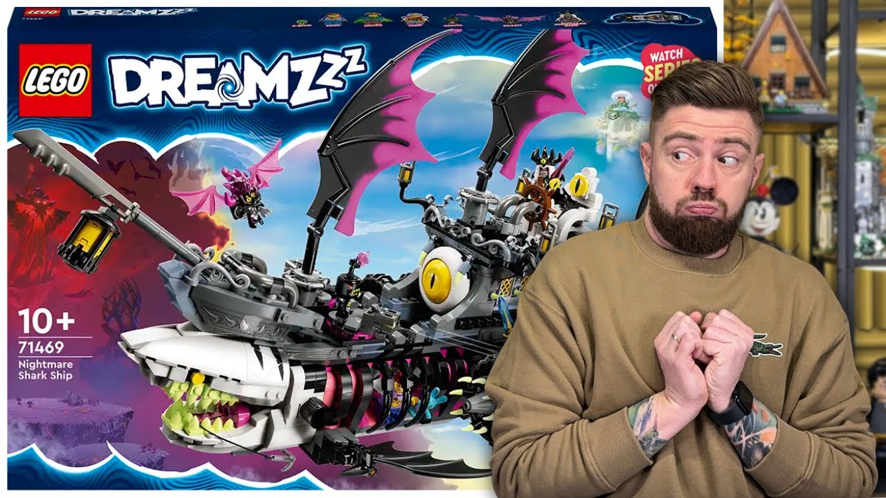 KOSZMARNY REKINOKRĘT 🦈 LEGO DREAMZZZ 71469 RECENZJA
