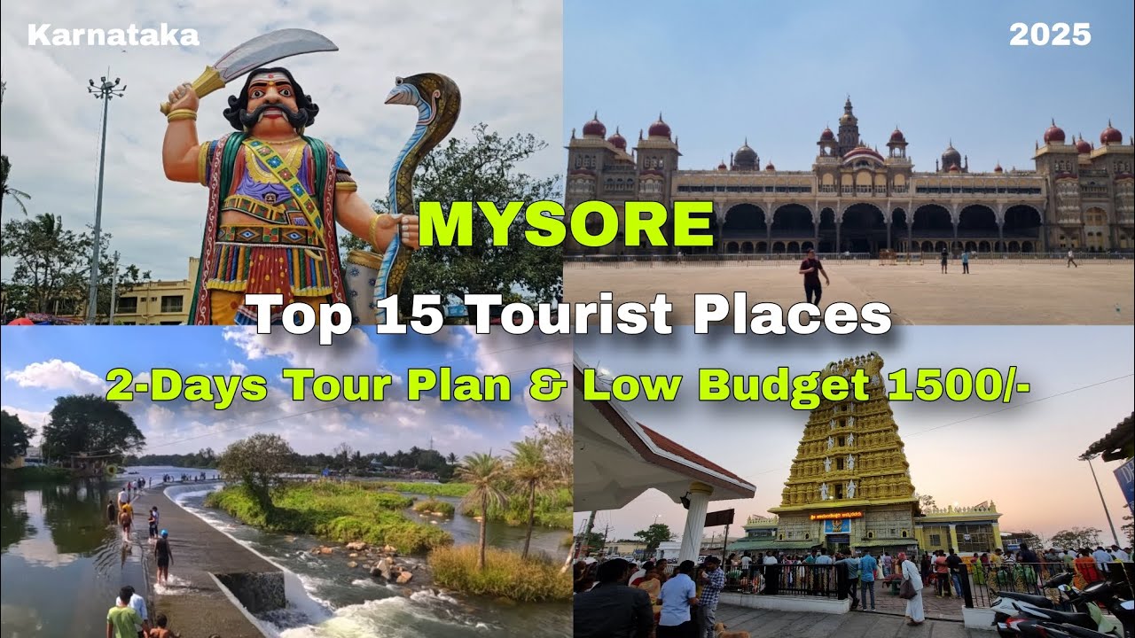 Mysore Tour Plan Telugu || Top Tourist Places & Budget 1500/-|| Latest Rules,Room's,Ticket, Packages