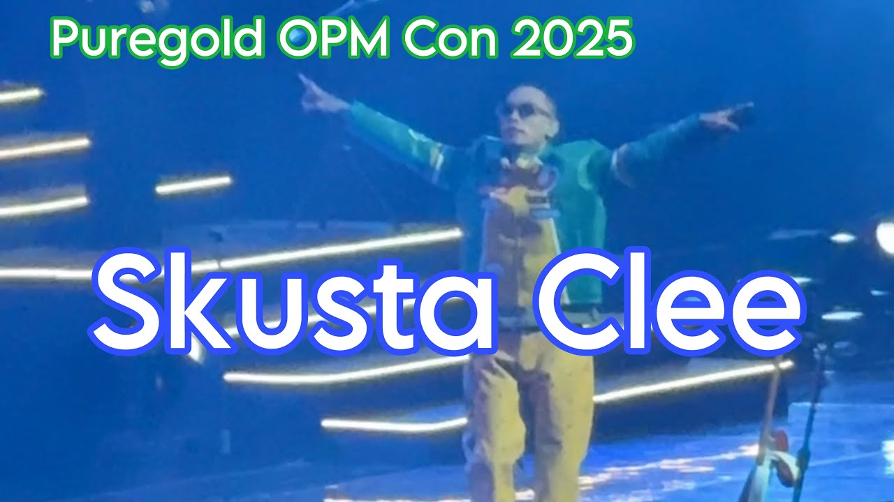 Skusta Clee LIVE PERFORMANCE at Philippine Arena for Puregold OPM Con 2025