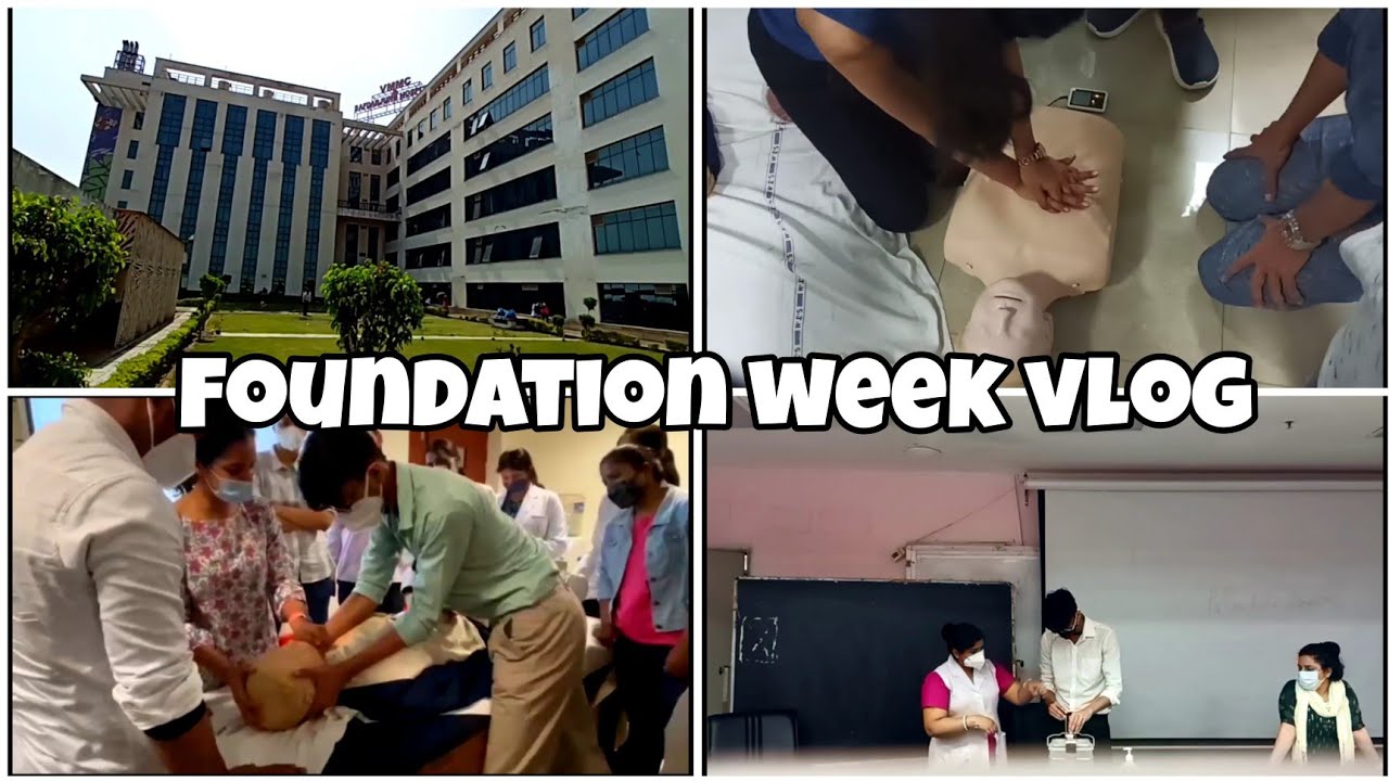 Foundation course week vlog | VMMC | 