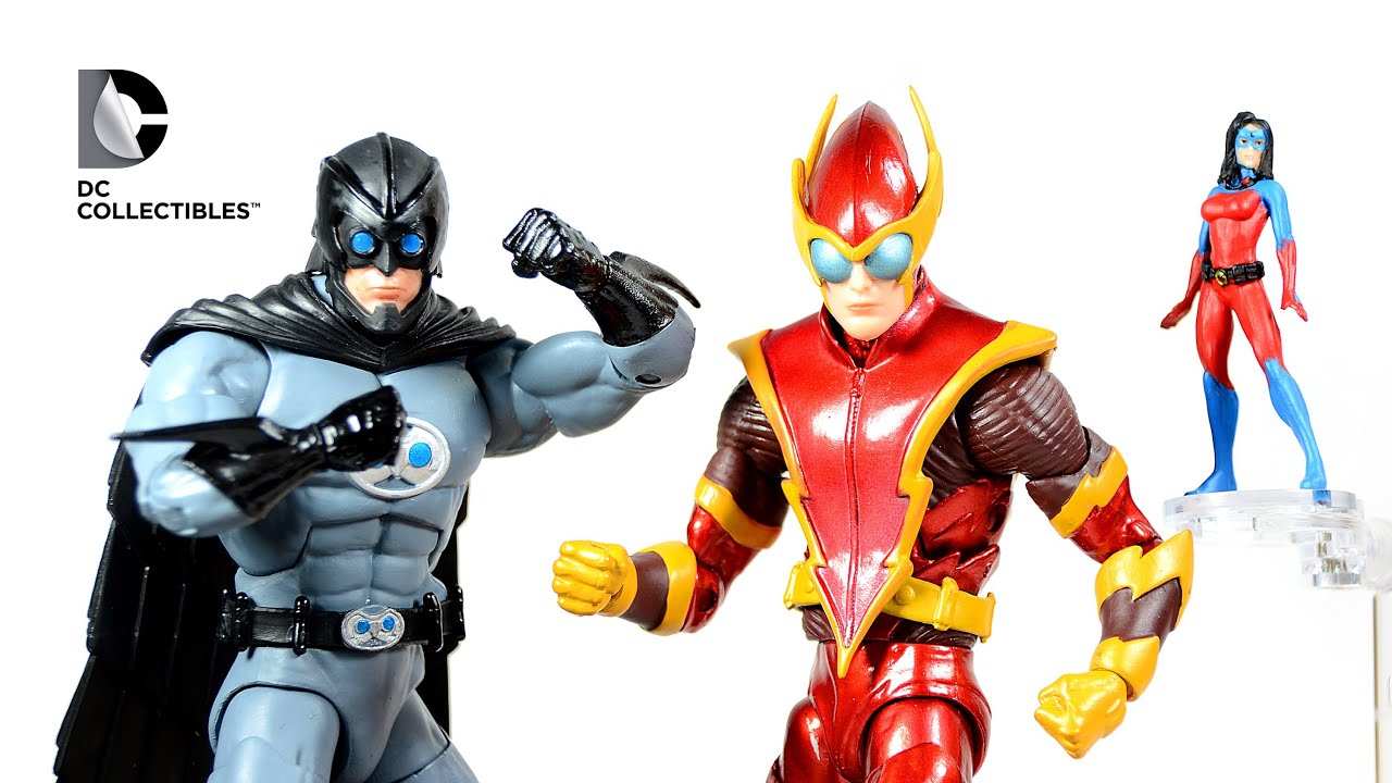 DC Collectibles Owlman Johnny Quick Atomica Crime Syndicate Figure Review