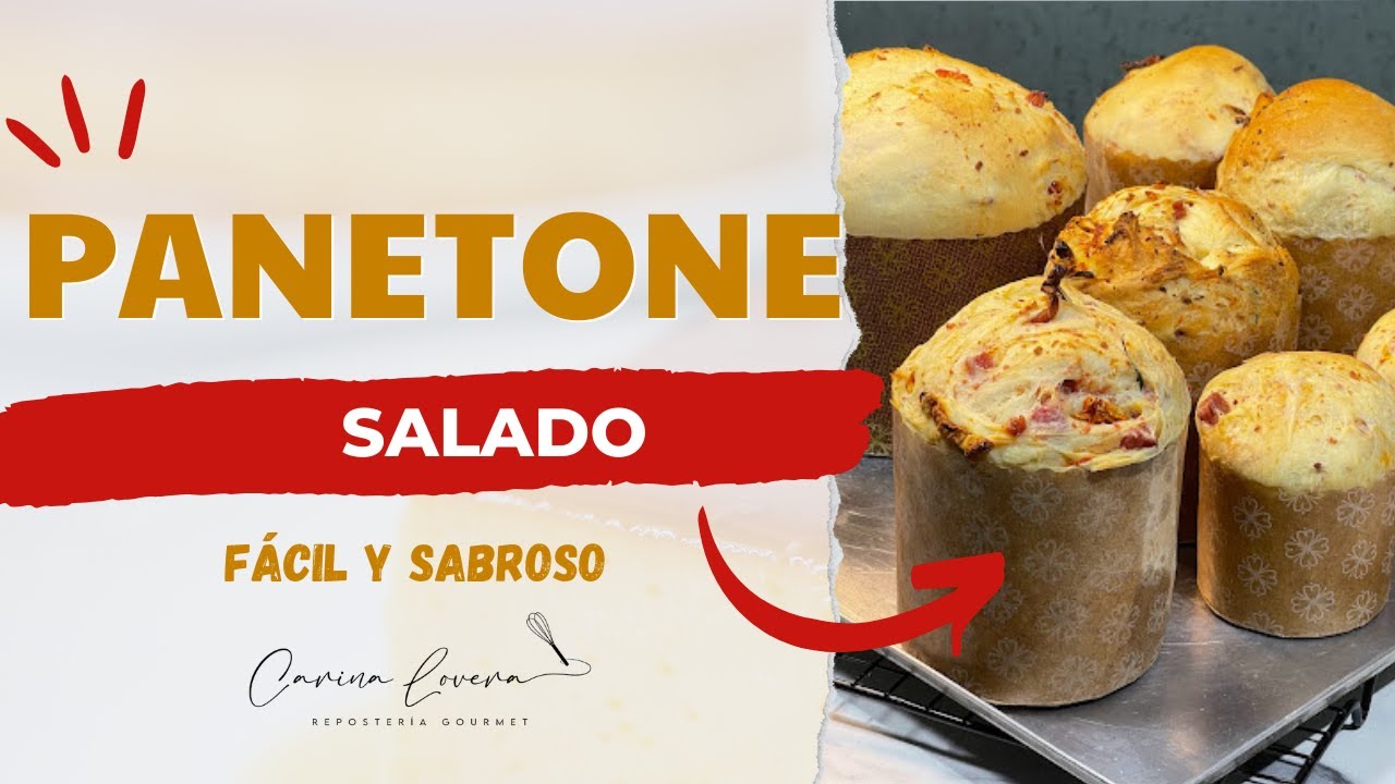 Panetone Salado #reposteria