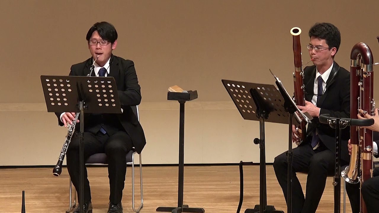 オーボエ・ファゴット「Salut d'amour」「Six Studies in English Folk Song」「First Suite in E-flat for Military Band」