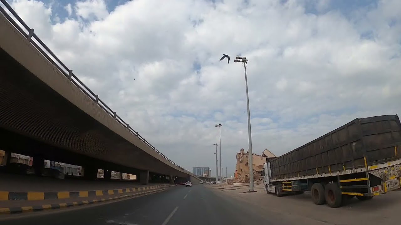 افضل تصوير لمناطق ازالة وسط جدة كوبري الستين