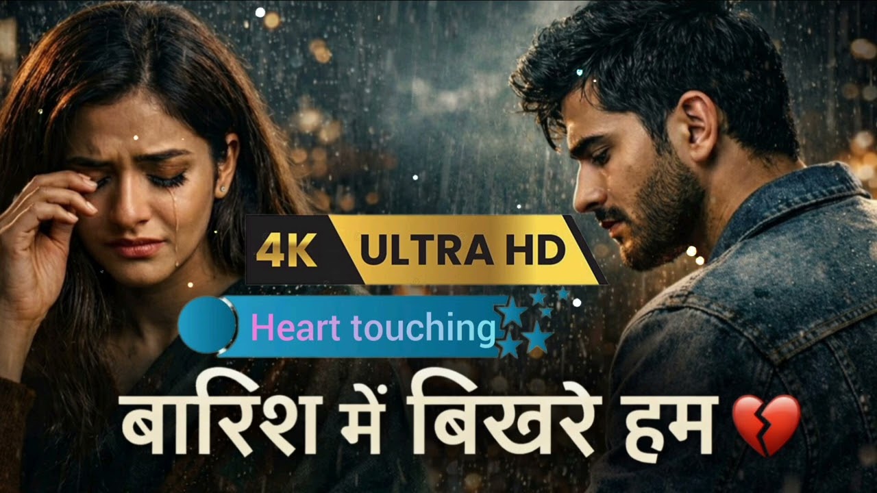  Title:बारिश में बिखरे हम | Sad Romantic Hindi Song 2026 💔🌧️