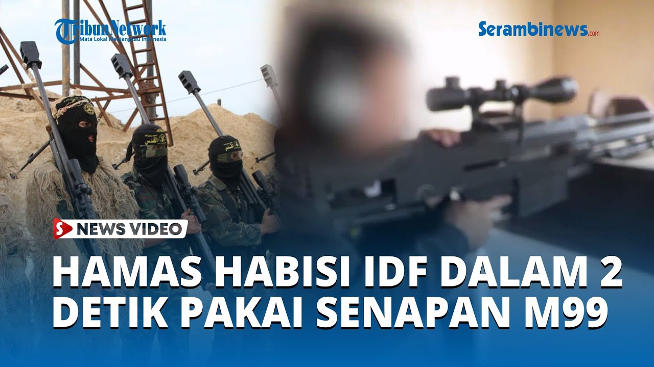Hamas Pakai Senapan Sniper M99 Buatan China, Mampu Habisi Tentara Israel dalam 2 Detik