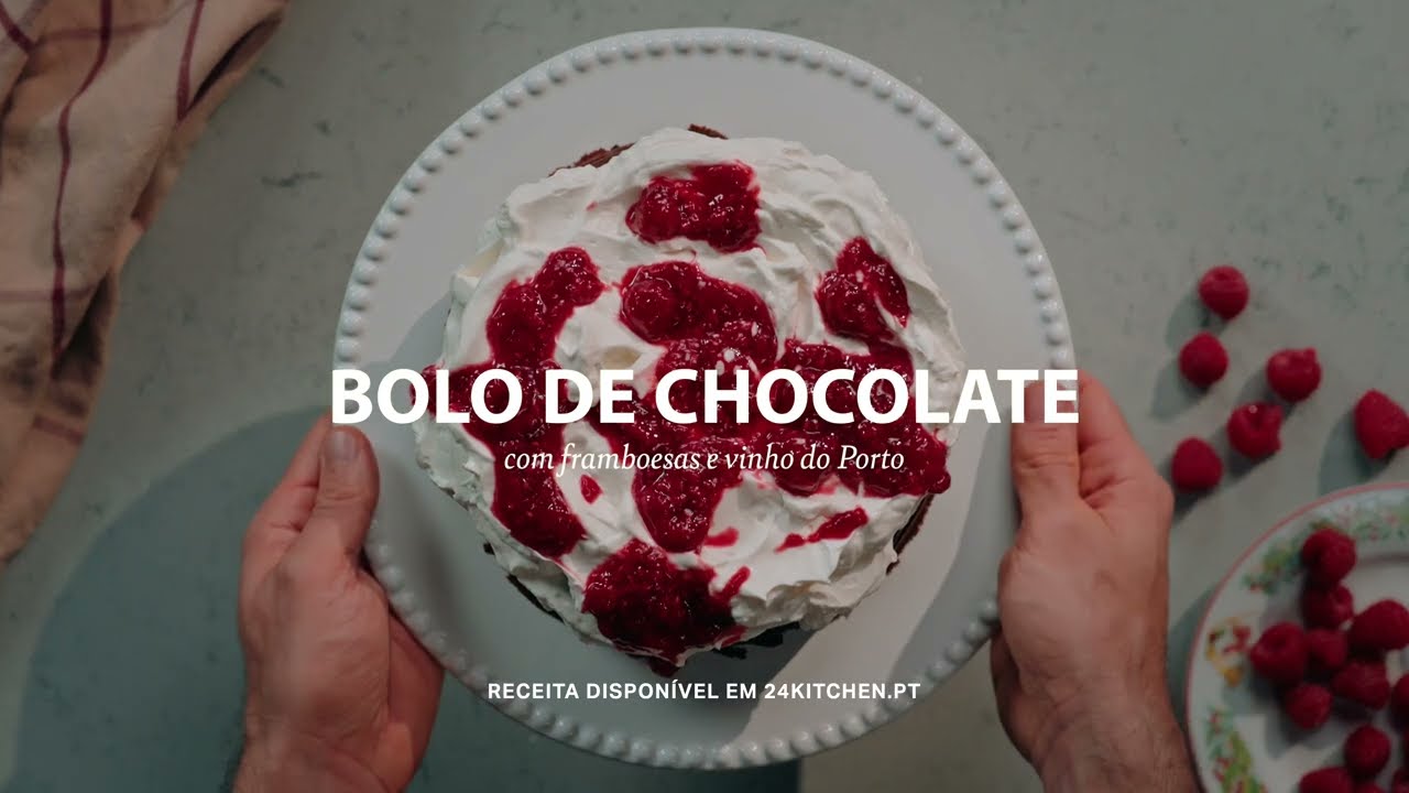 Bolo de Chocolate com Frutos Vermelhos e Vinho do Porto | Especial de Natal com David Carreira