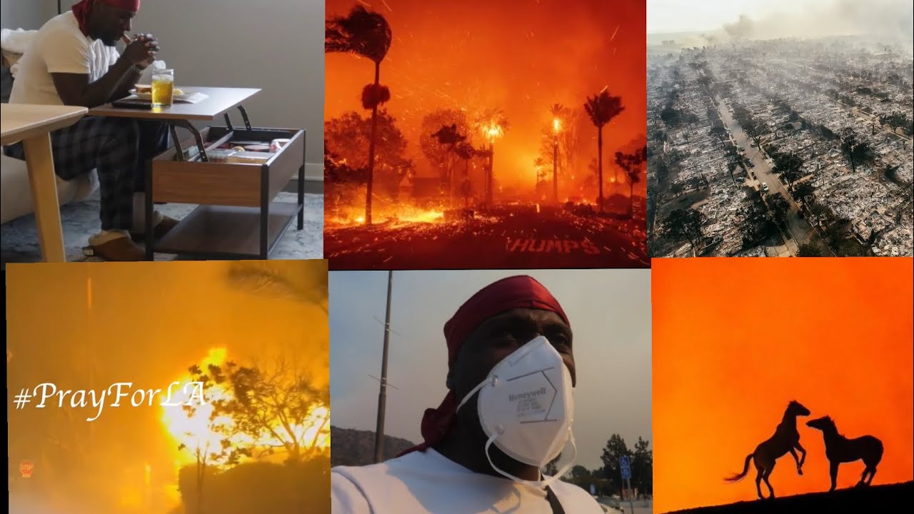 The After Math of The Los Angeles Wild Fires #PrayForLA
