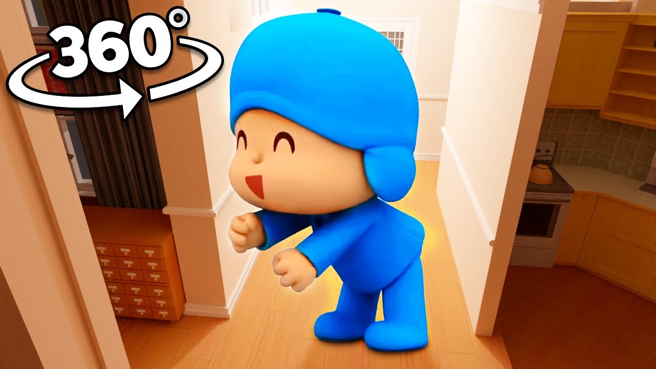 Pocoyo Dance 360&deg; in YOUR HOUSE! - Muevelo Pocoyo Meme