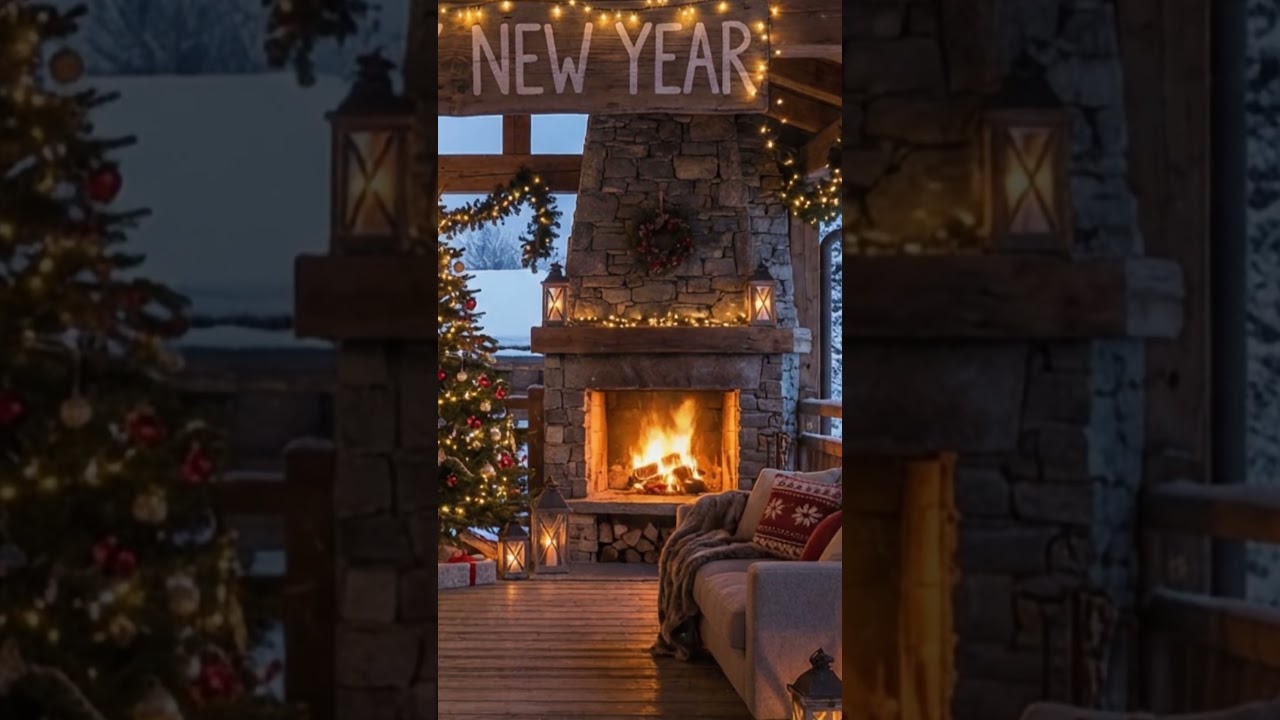 The Ultimate Cozy Winter Escape (Fireplace Edition) 🌲✨ 