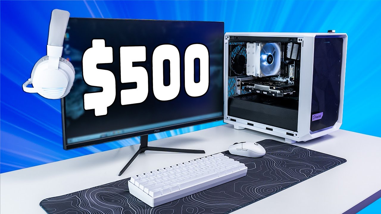 $500 FULL PC Gaming Setup Guide! (And How to Upgrade It Over Time)