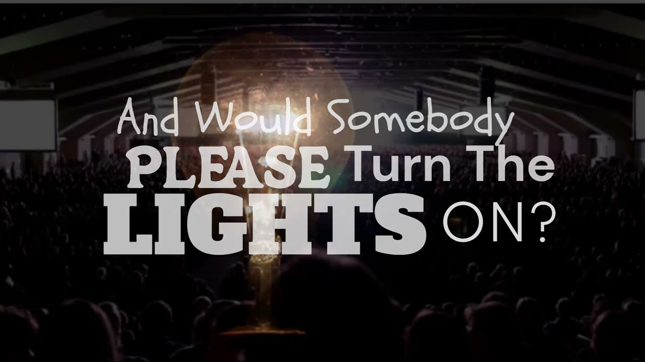 Would Somebody Please Turn The Lights On? | Larry Petree Music
