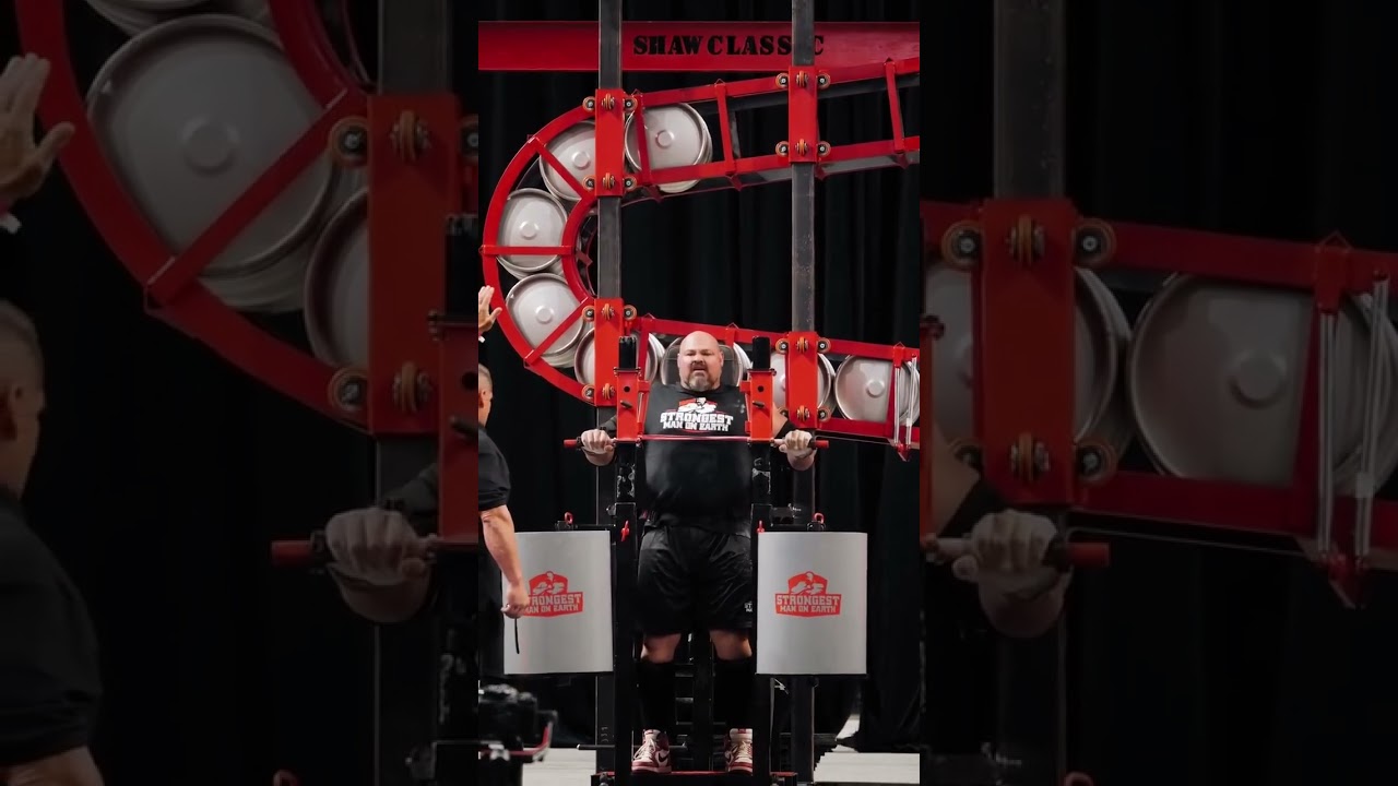 SHAW CLASSIC — Who Have You Got for the Strongest Man on Earth? | Watch Brian Shaw’s Epic Overhead P