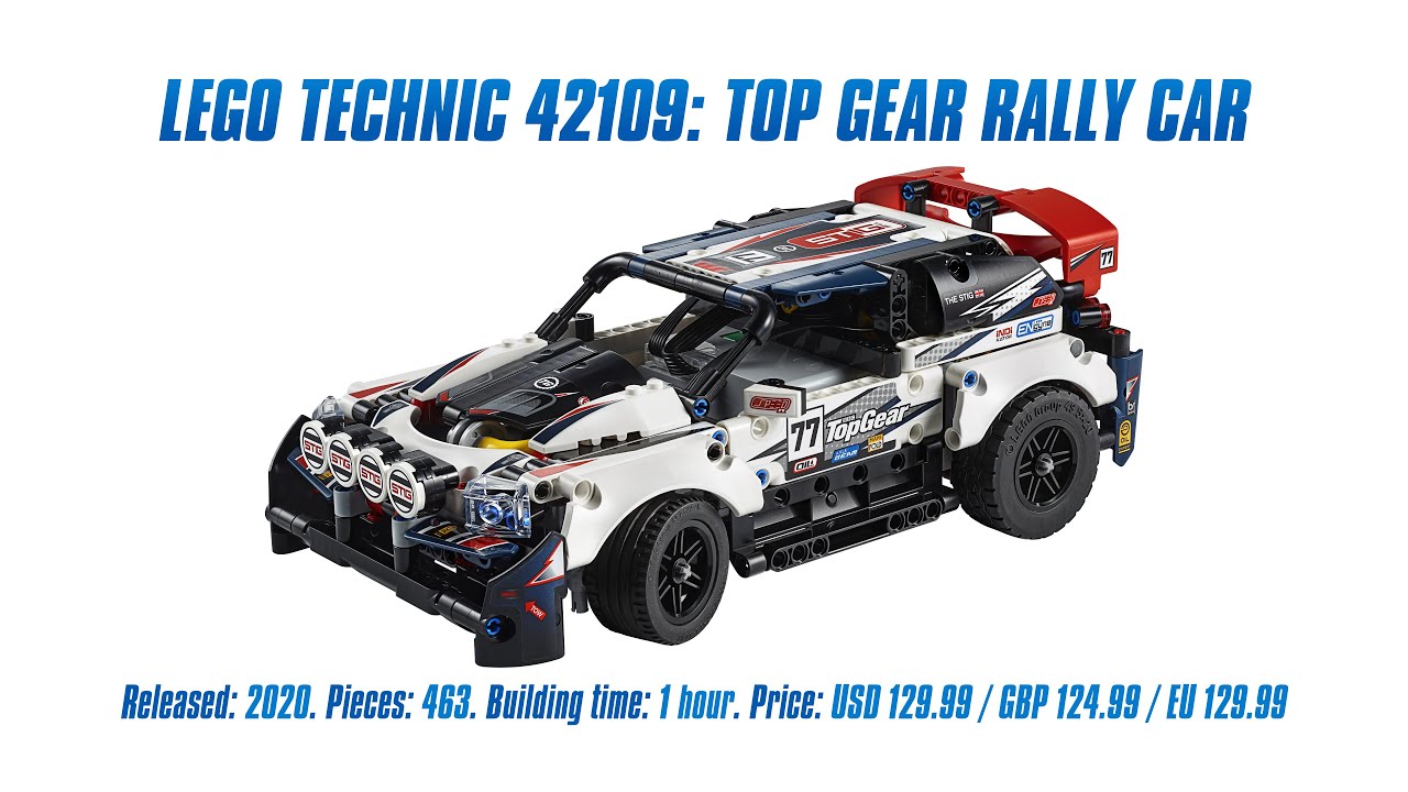 LEGO Technic 42109: Top Gear Rally Car: In-depth Review, Speed Build & Parts List [4K]