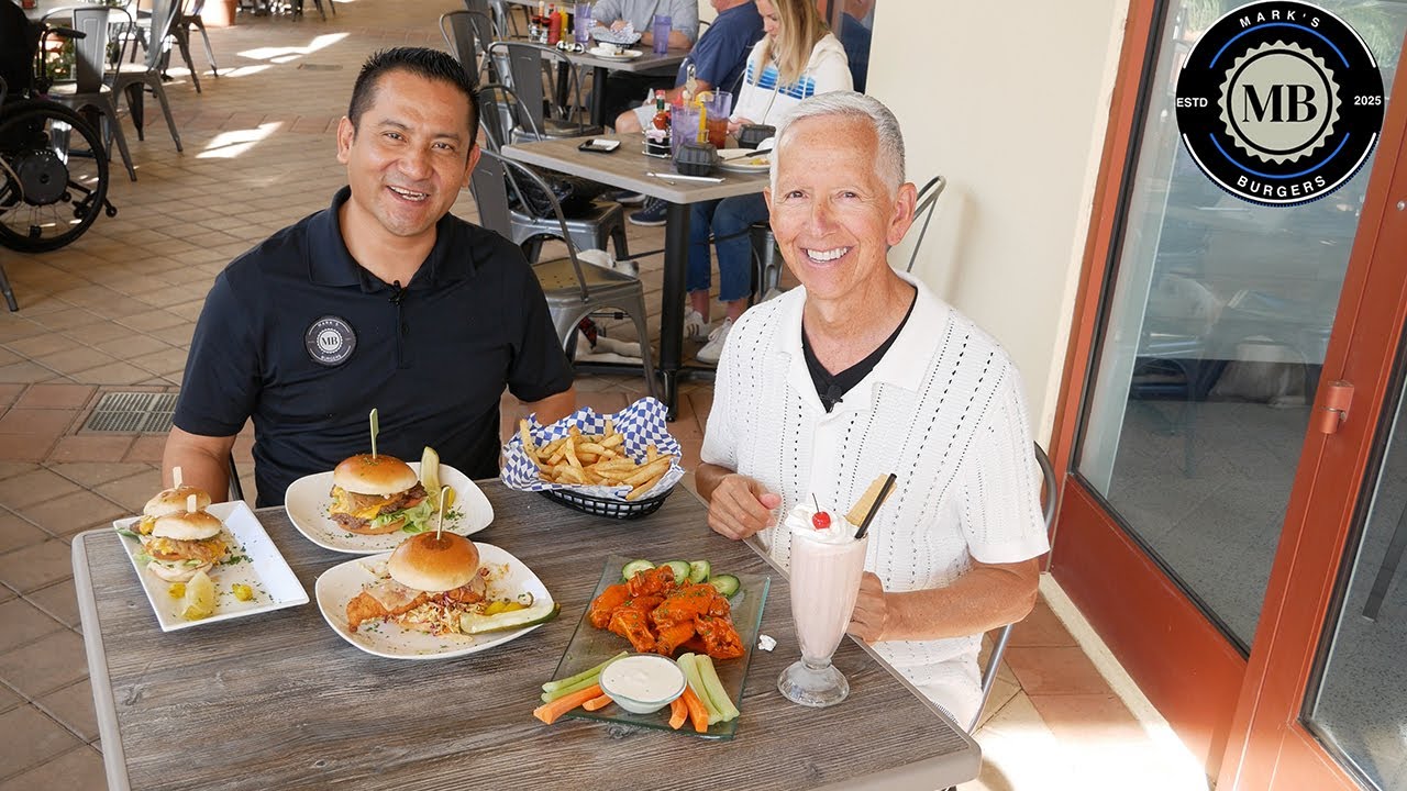 Камеры видеонаблюдения зафиксировали закусочную Mark's Burgers в Кафедрал-Сити.