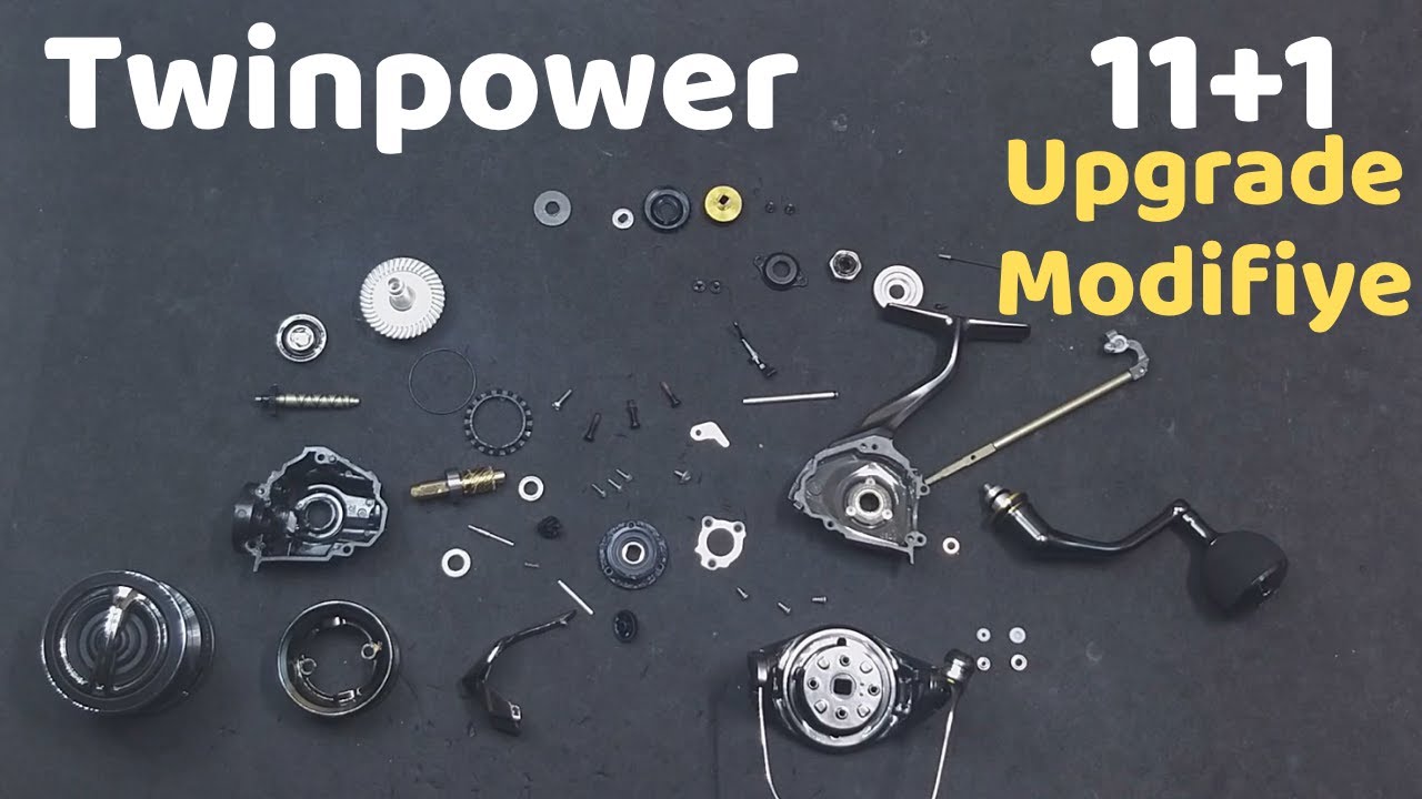 Shimano Twinpower FE Upgrade Modifiye 11+1 Olta Makinesi Bakımı Tamiri