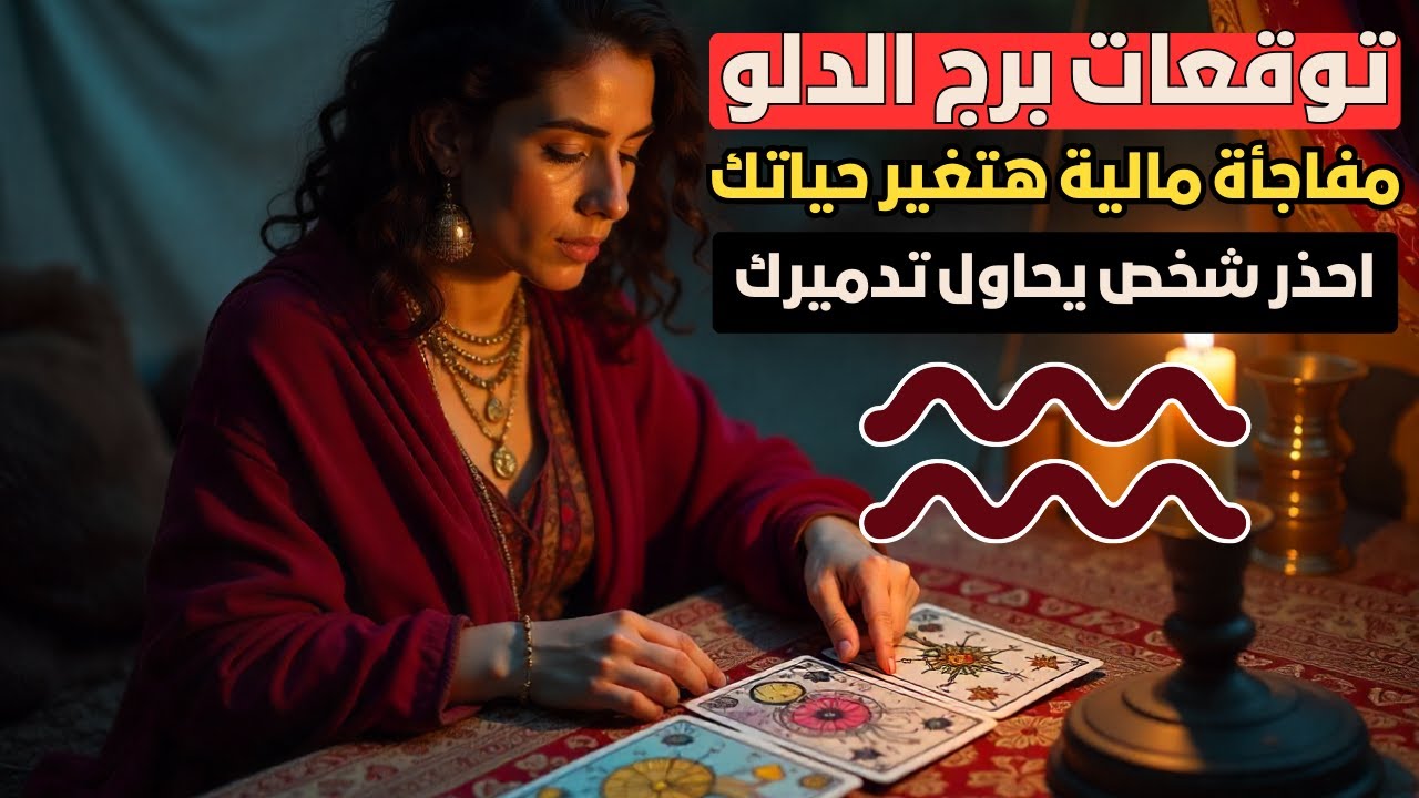 توقعات برج الدلو ♒ مفاجأة مالية هتغير حياتك 💰 سحر وخيانة وحسد 🛑 وشخص يراقبك في صمت 🤫