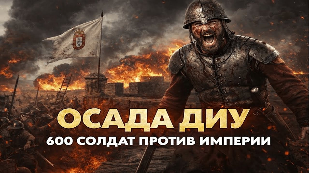 Как 600 ПОРТУГАЛЬЦЕВ ОСТАНОВИЛИ ИМПЕРИЮ? Невозможная Оборона Диу