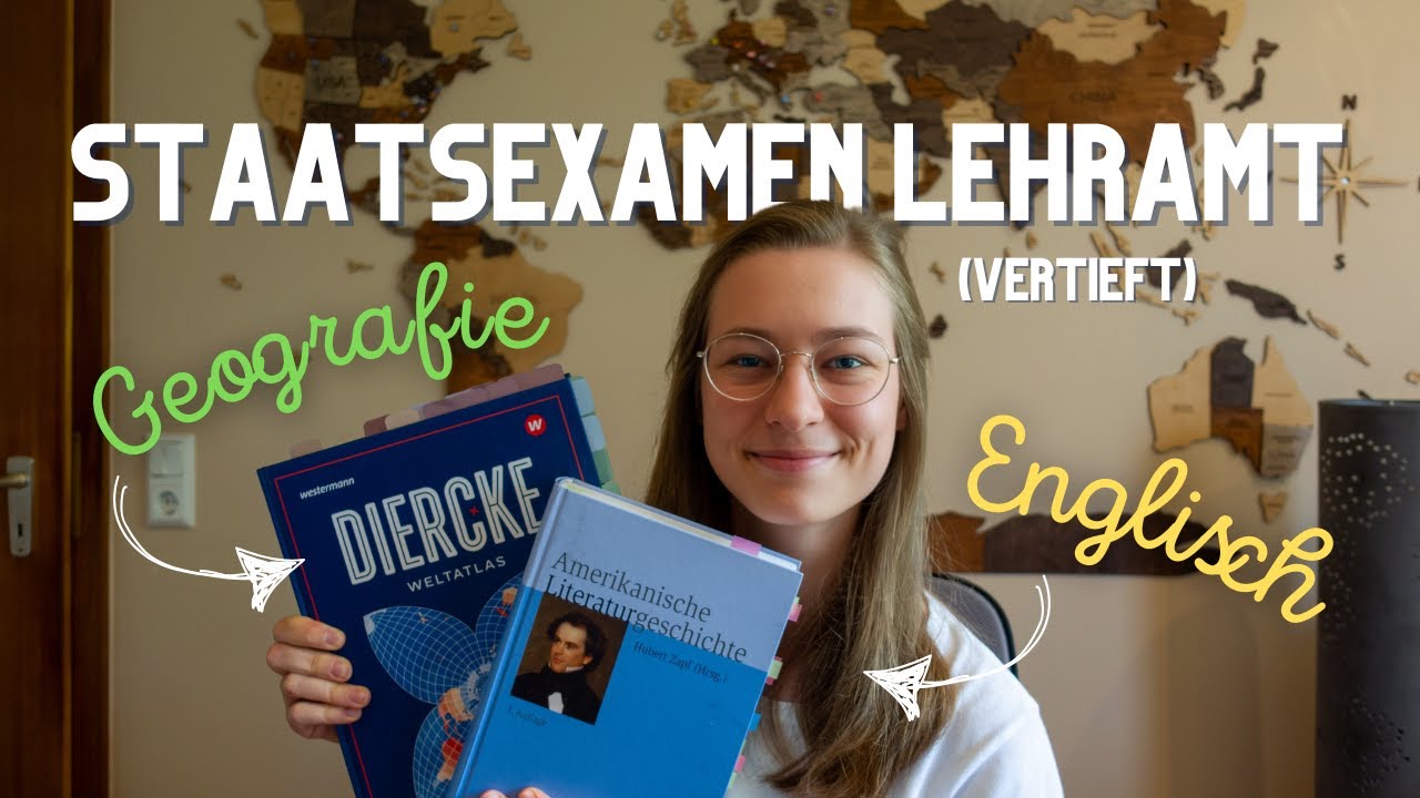 STAATSEXAMEN LEHRAMT BAYERN: Meine Tipps für alle Fächer & Schularten + Englisch/Geographie vertieft