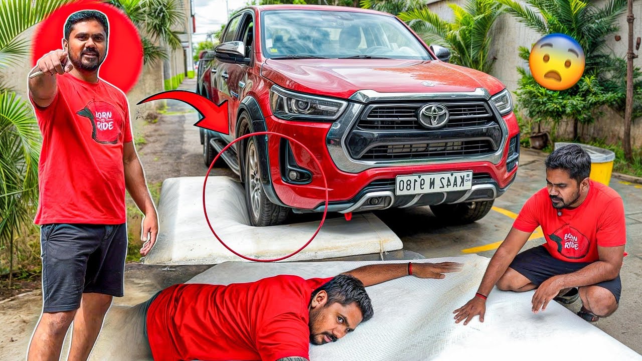 ಮೂರ್ ಟನ್ HILUX ನ ಈ ಹೊಸಾ ಬೆಡ್ ಮೇಲೆ ಹತ್ತಿಸಿಬಿಟ್ಟೆ!🙆🏻 EXTREME MATTRESS QUALITY TEST 🔥