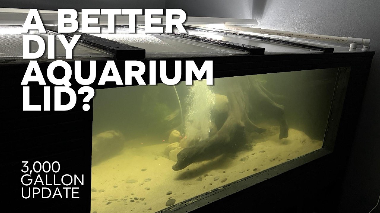 A Better DIY Aquarium Lid - 3,000 Gallon Aquarium lids