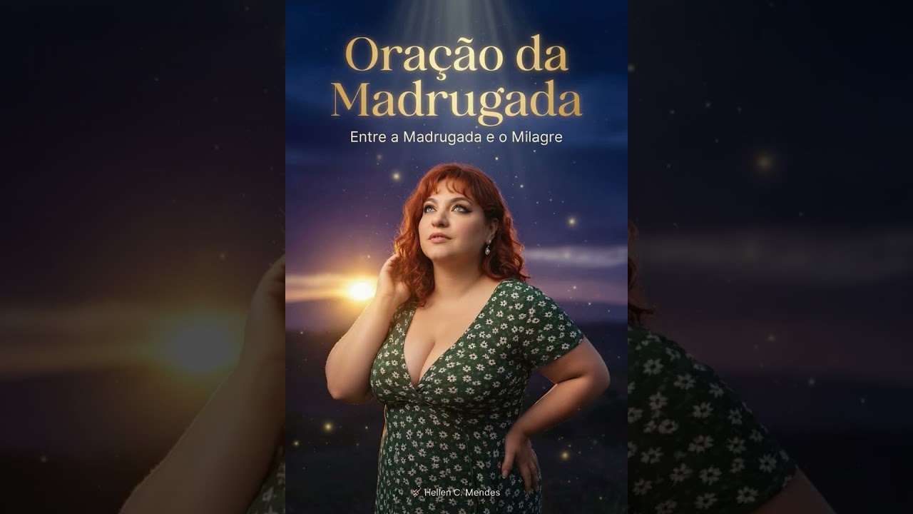 🌅ORAÇÃO DA MADRUGADA – Entre a Madrugada e o Milagre🎤 Hellen C. Mendes