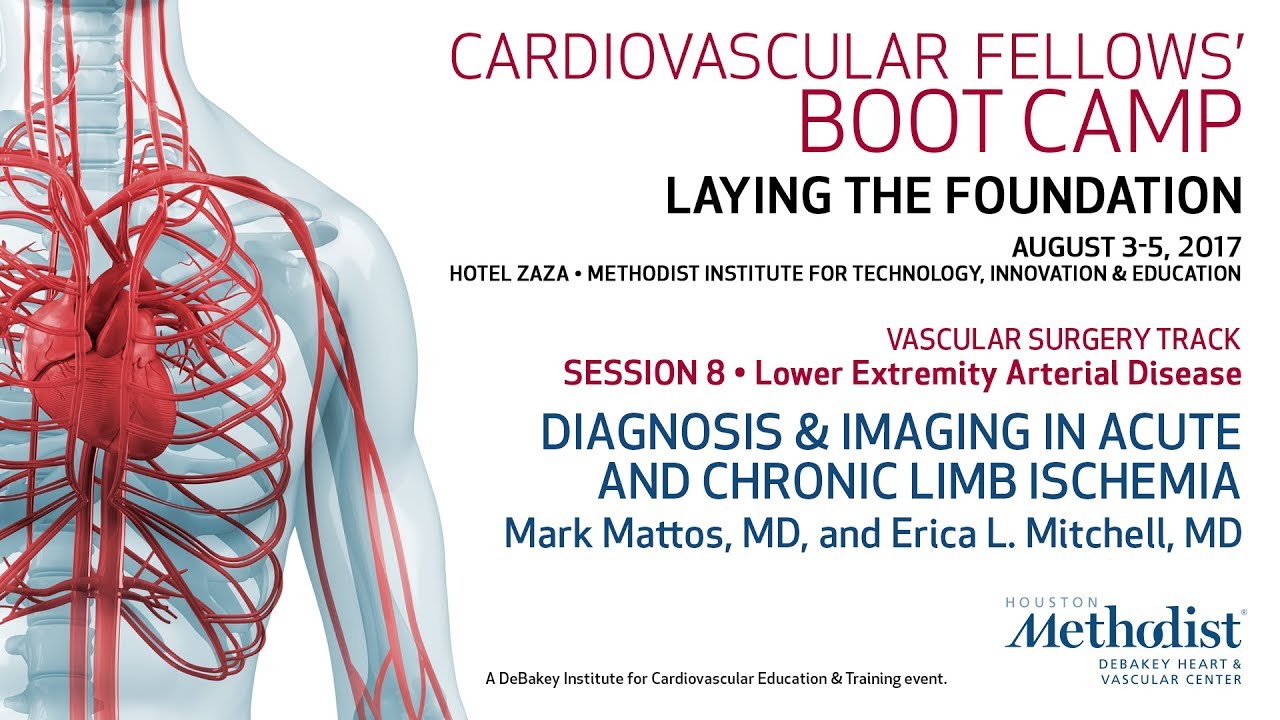 Diagnosis & Imaging in Acute and Chronic Limb Ischemia (Mark Mattos, MD, & Erica L  Mitchell, MD)