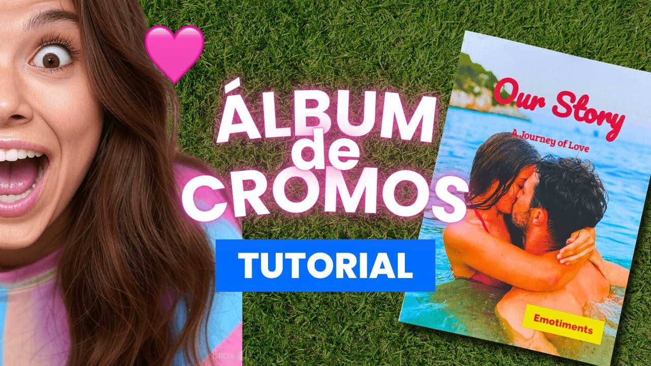 &iexcl;&Aacute;lbum de Cromos Personalizado! TUTORIAL F&Aacute;CIL