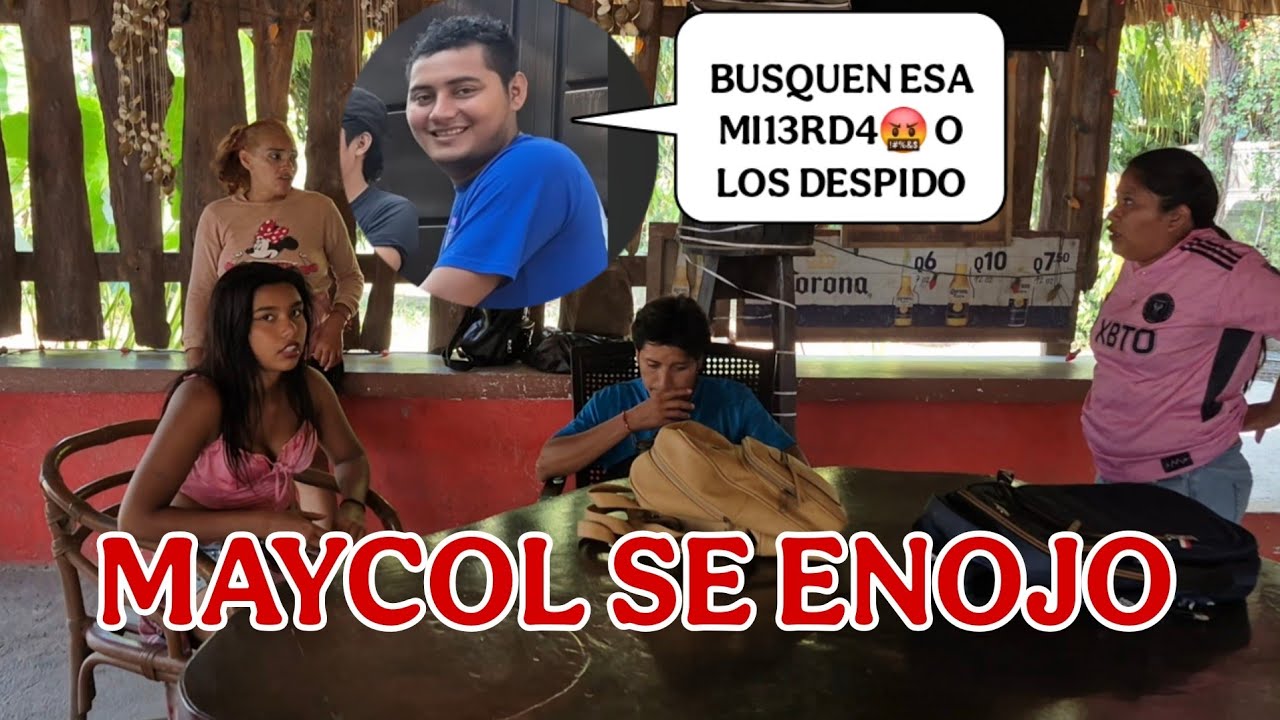 Hoy si MAYCOL se puso como la gran pv.t4 por que perdieron el micrófono de grabacion🤬