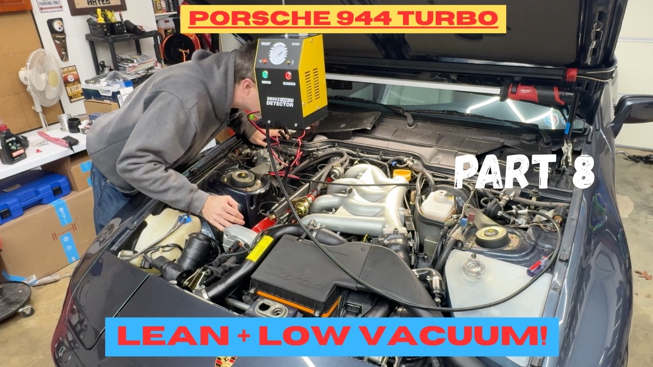 Runs Lean AND Low Vacuum | Porsche 944 Turbo Diagnosis