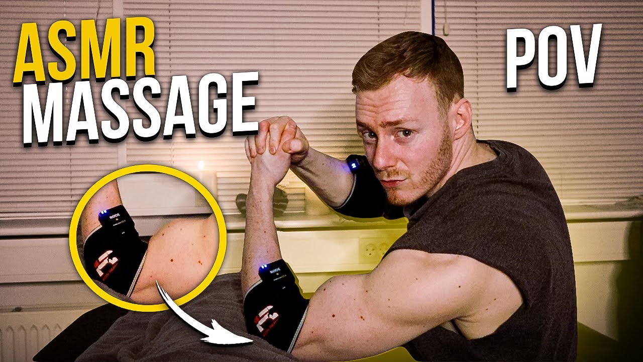 ASMR Relaxing Strong Massage | POV - Whispered - Stress Relief